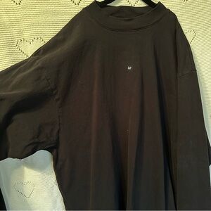 GAP x YZY - Very Oversized Black Long Sleeve Shirt - Size Small